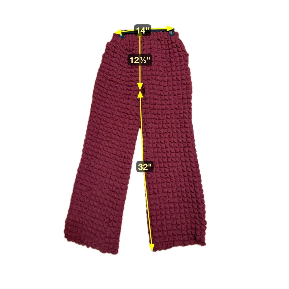 Molly Green Shelby Textured Shacket Pants Set Womens Size M Avant Garde Casual - Picture 8 of 8